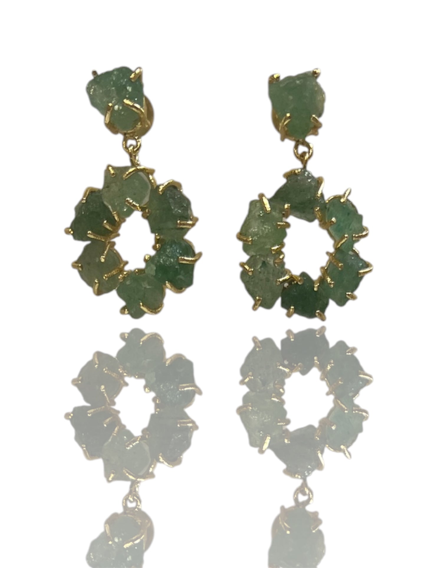 ROUGH STONE EARRINGS
