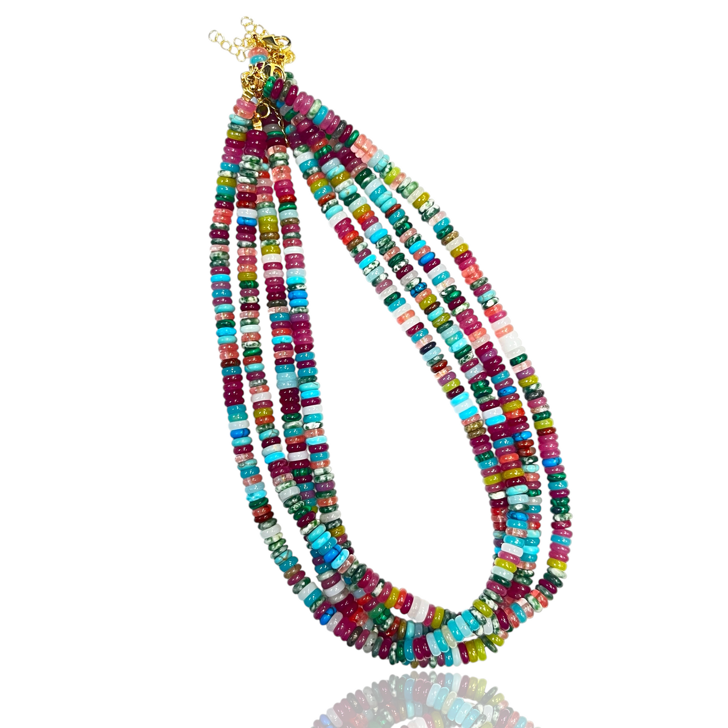 6 mm Disc Bead Necklaces