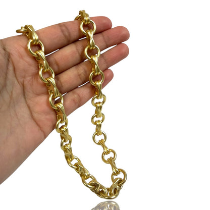 Aurora MattGold Chain