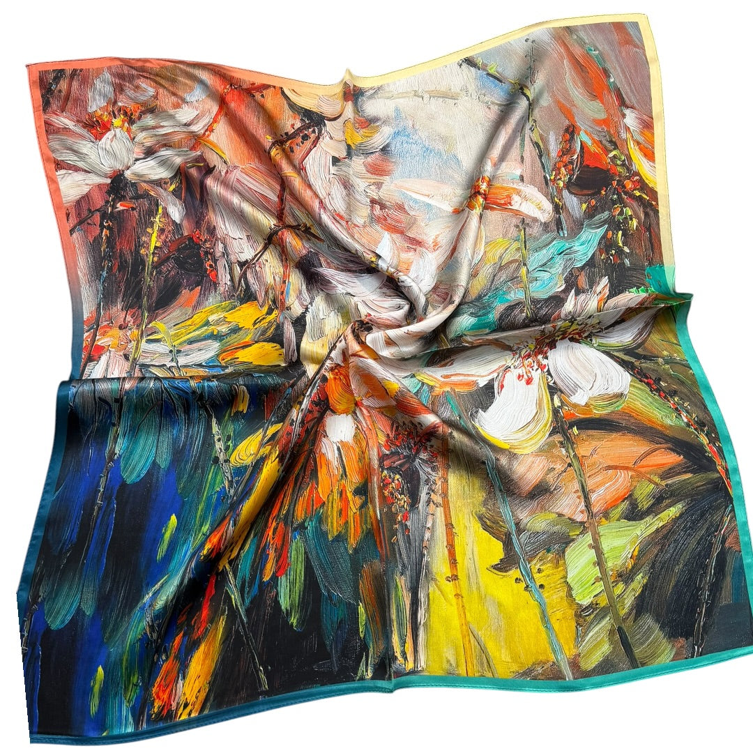 60x60 Pure Silk Scarves