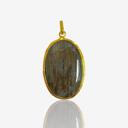 Elena Large Oval Pendants