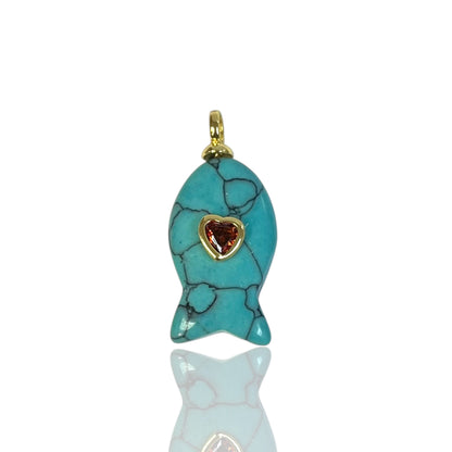 Scout fish Charm