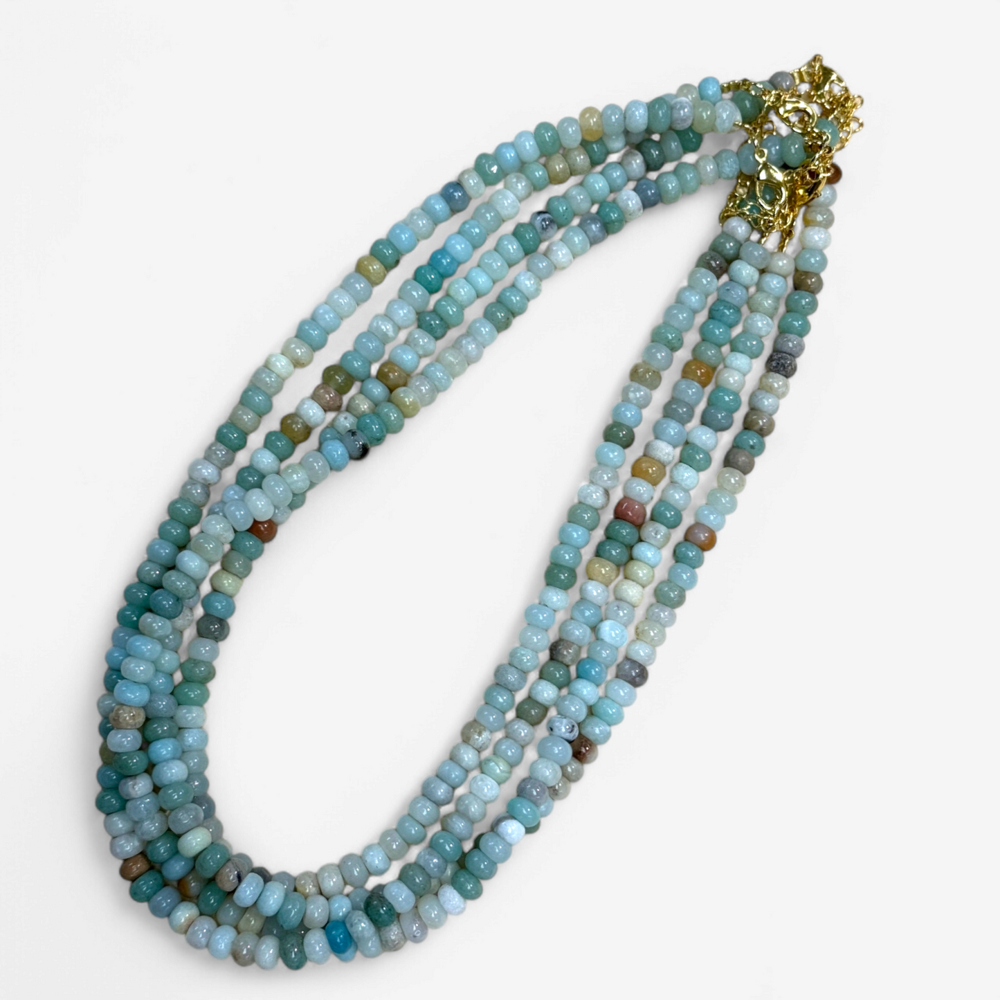 Aqua Bead Necklaces