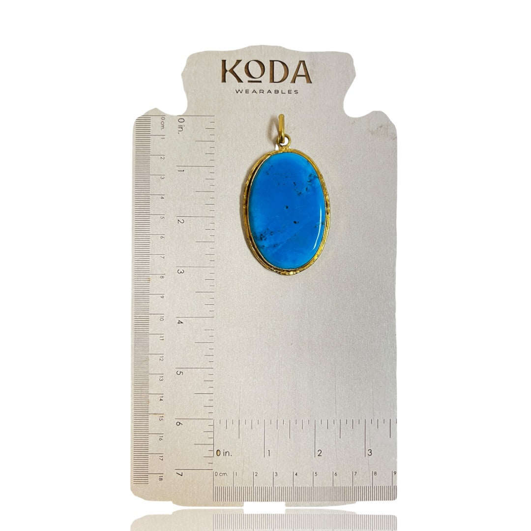 Elena Large Oval Pendants