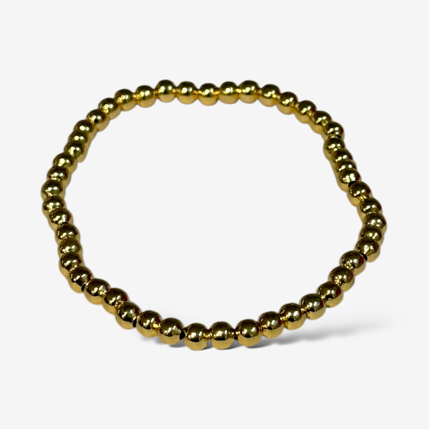 Gold Tone Bead Bracelet