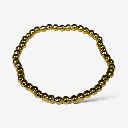 Gold Tone Bead Bracelet