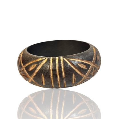 Dark Wood Bangles