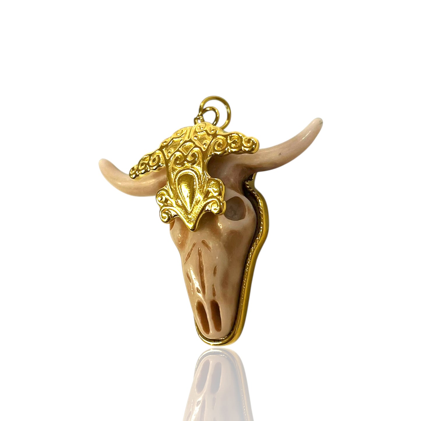 Steerhead Charm