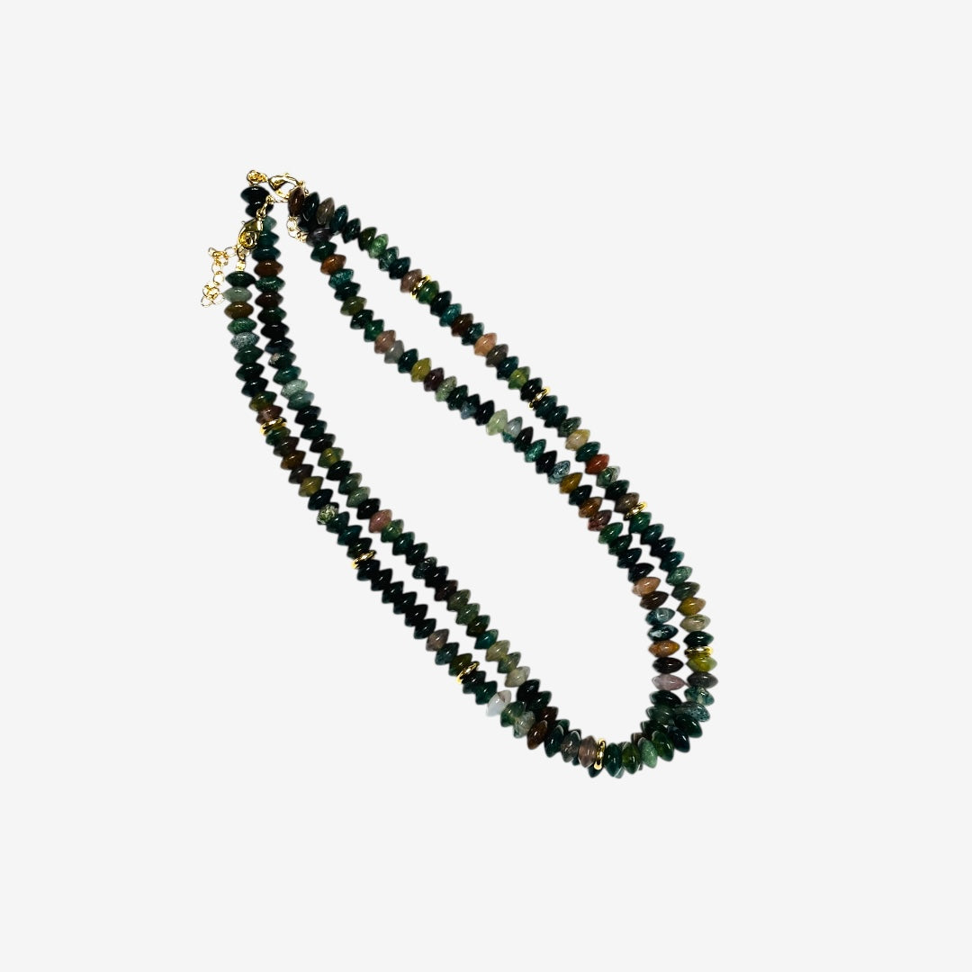8mm Saucer Bead Necklaces