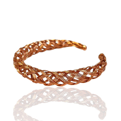 Celtic Knot Copper Cuff