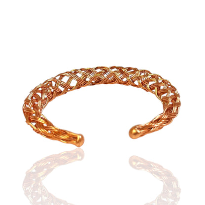 Celtic Knot Copper Cuff