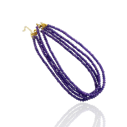 Faceted Bead Necklaces 6mm