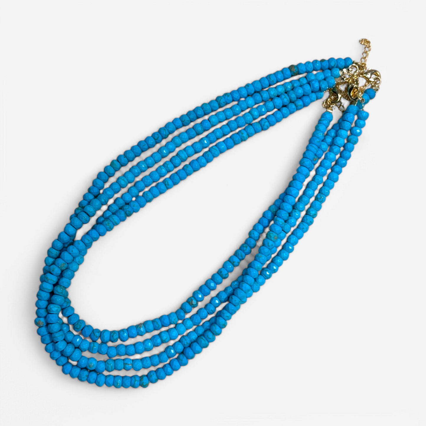 Aqua Bead Necklaces