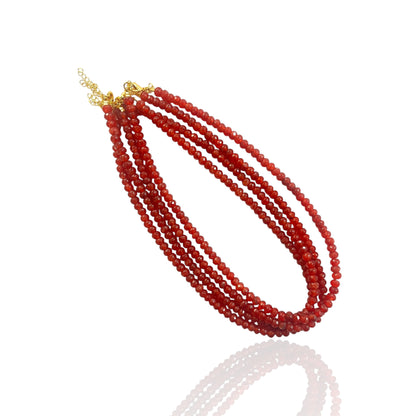 Faceted Bead Necklaces 6mm