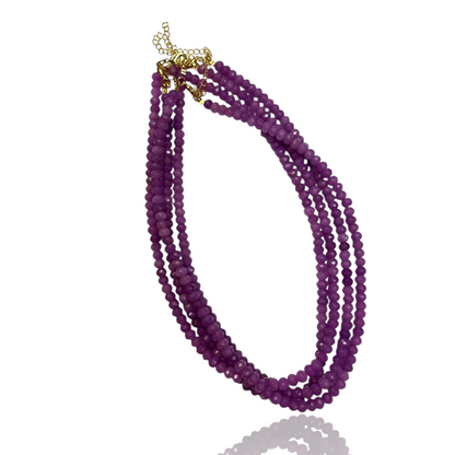 Faceted Bead Necklaces 6mm