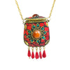 Red with red bead