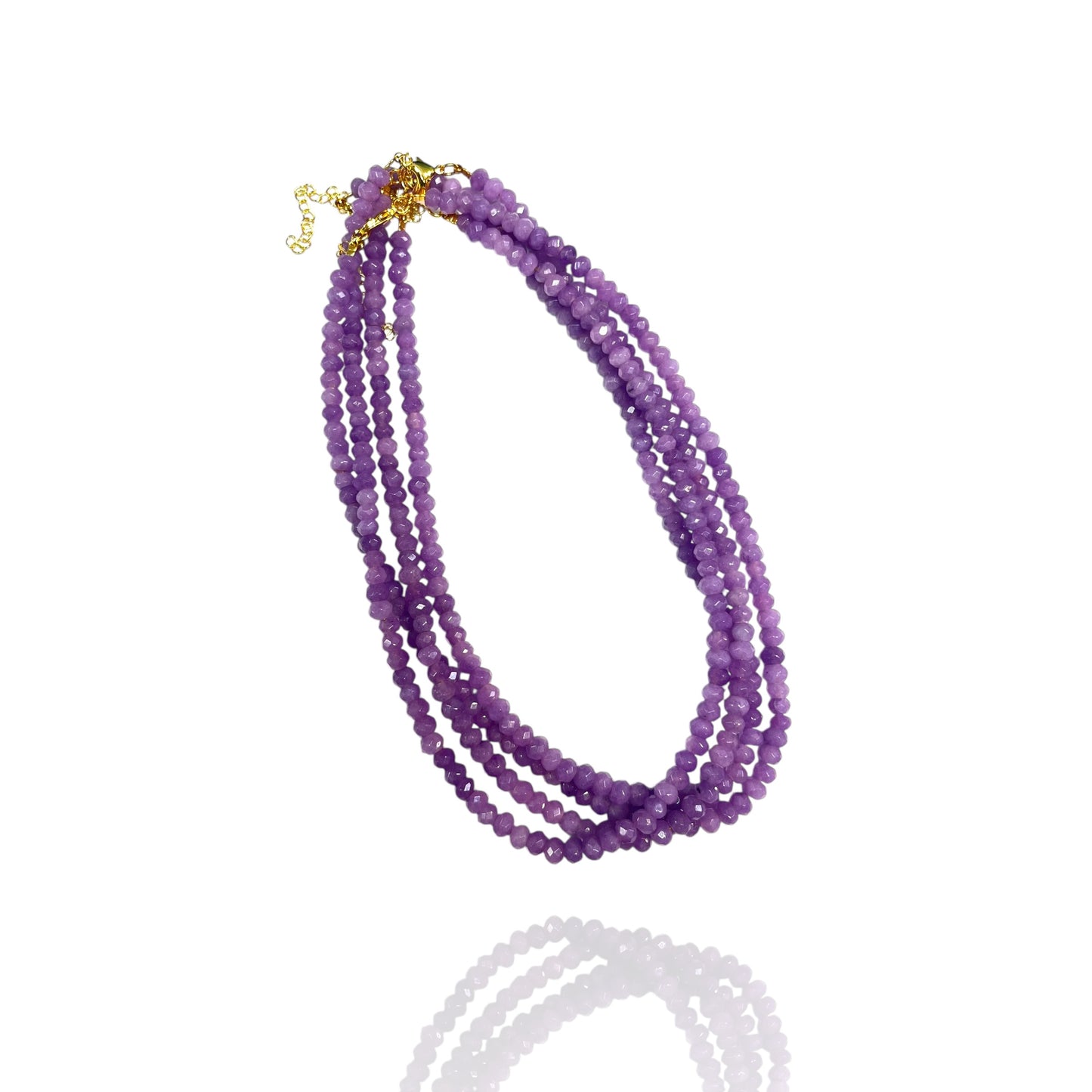 Faceted Bead Necklaces 6mm