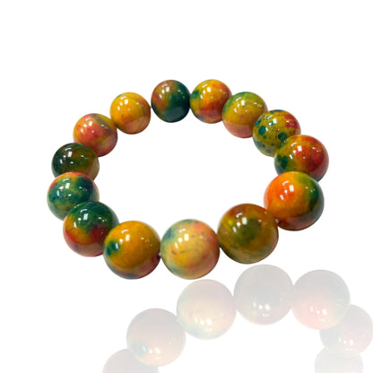 14mm Agate Candy bead bracelets