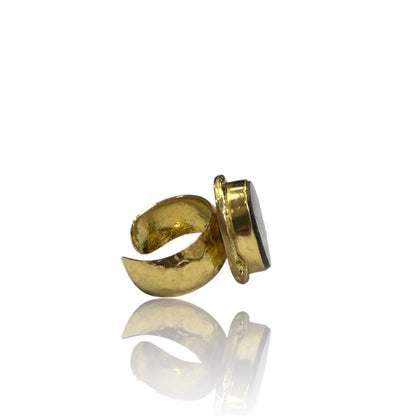 Abalone Iridescent Ring