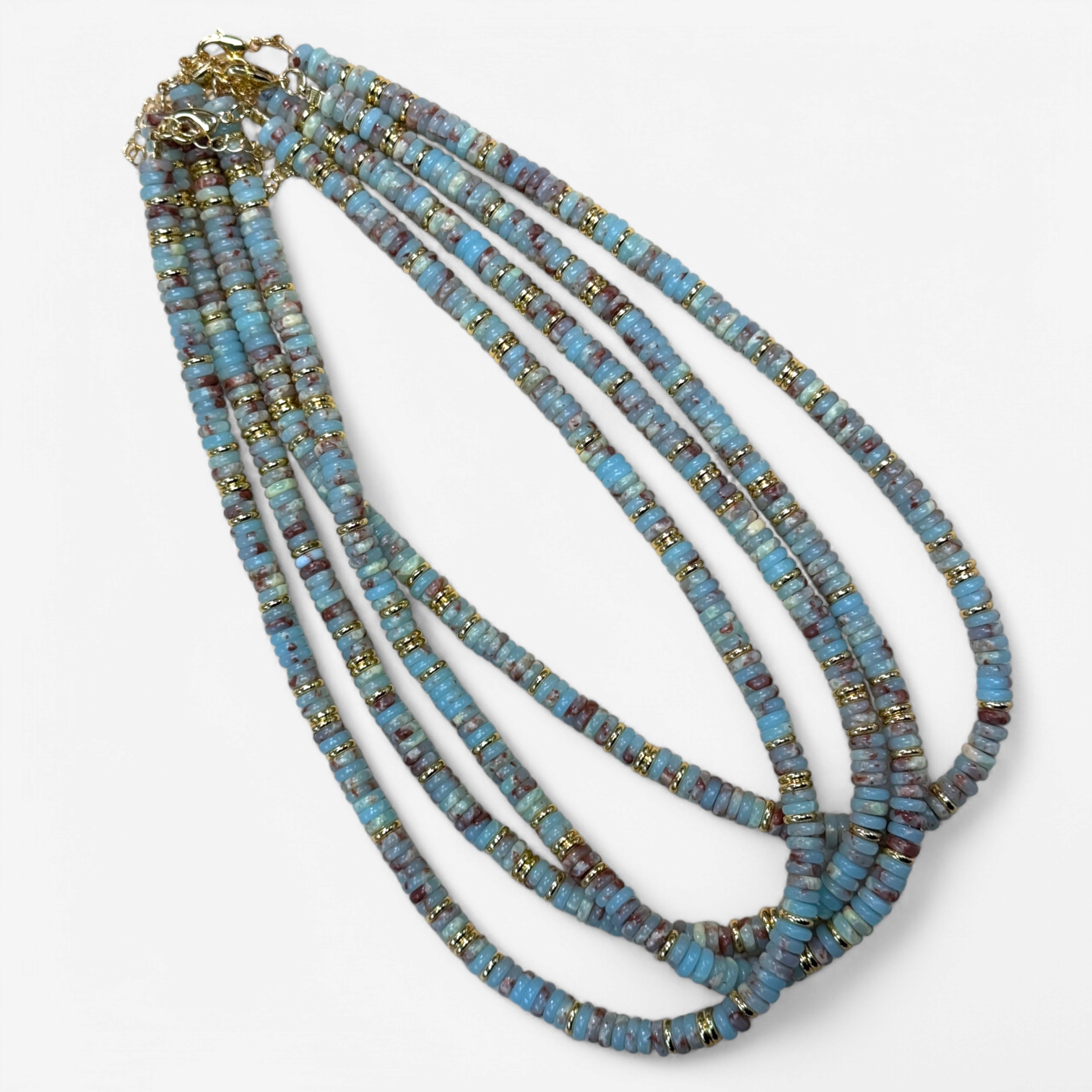 Blue Bead Necklace