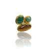Tiger eye and Malachite