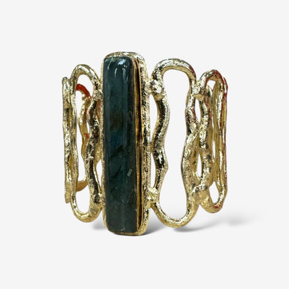 Ava Cuff Labradorite