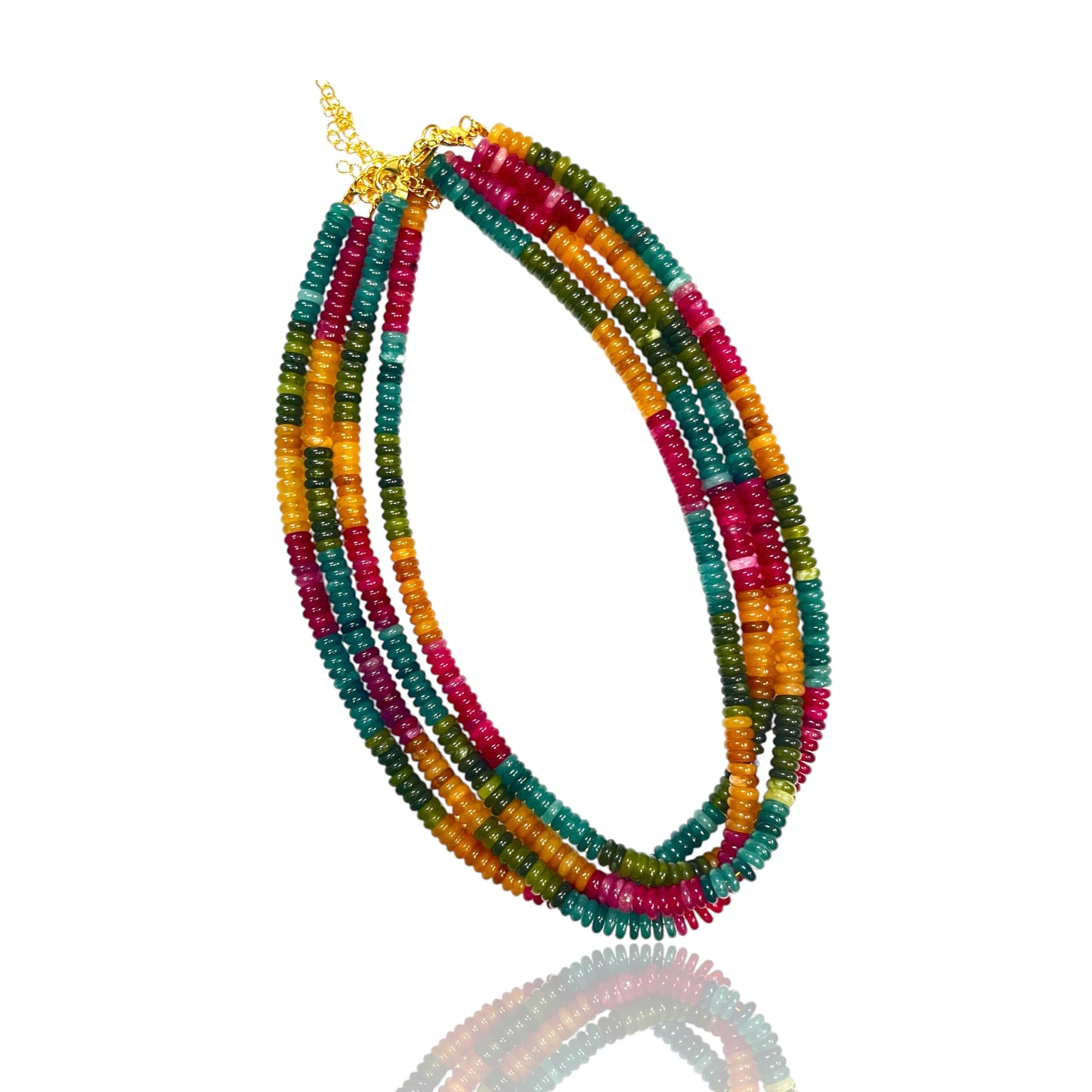 6 mm Disc Bead Necklaces