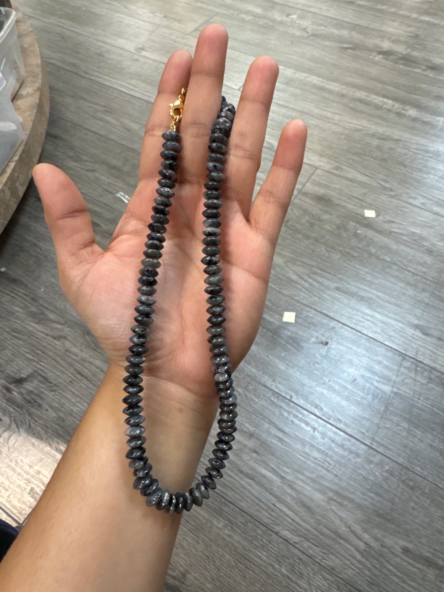 8mm Saucer Bead Necklaces