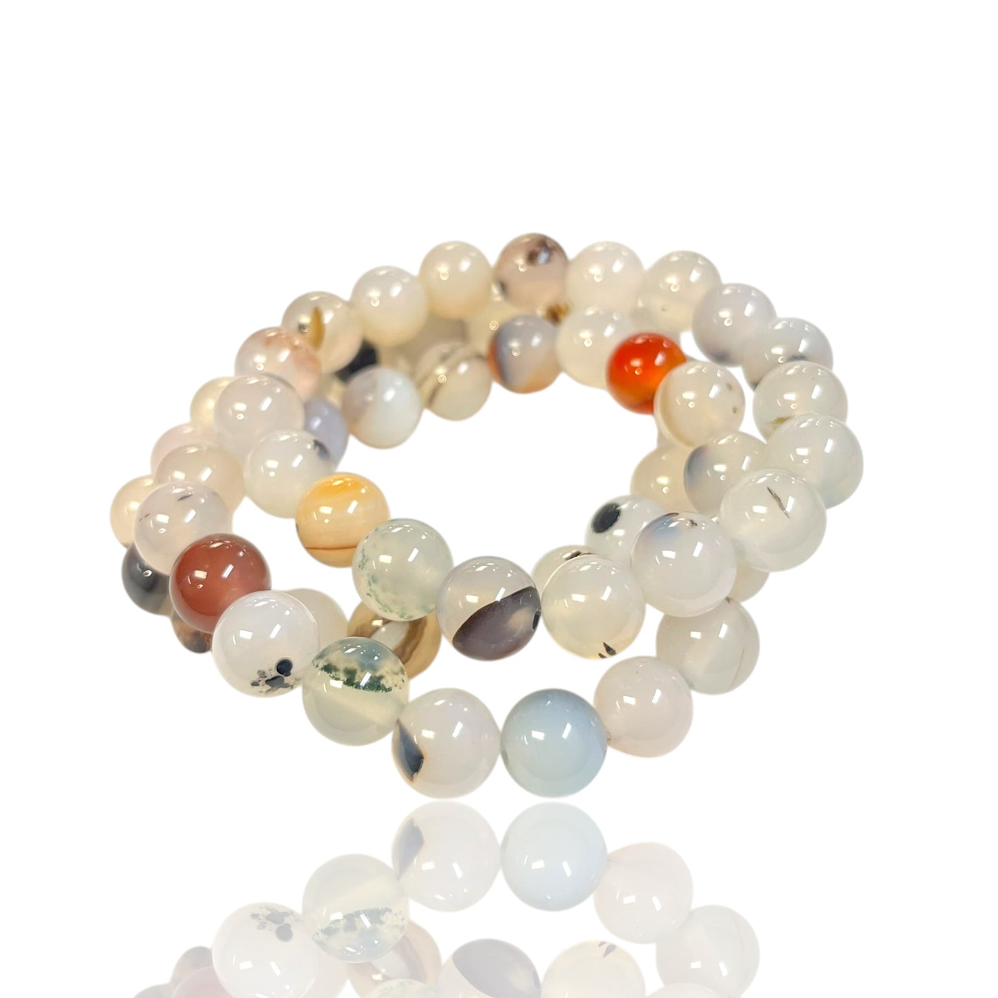 10mm bead bracelets - 2