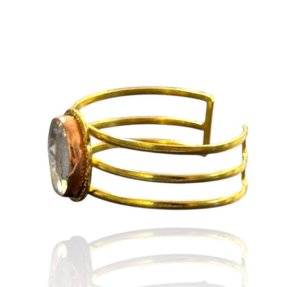 Beth Quartz Cuff