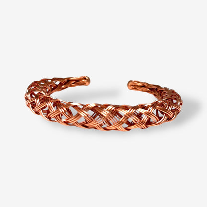 Celtic Knot Copper Cuff