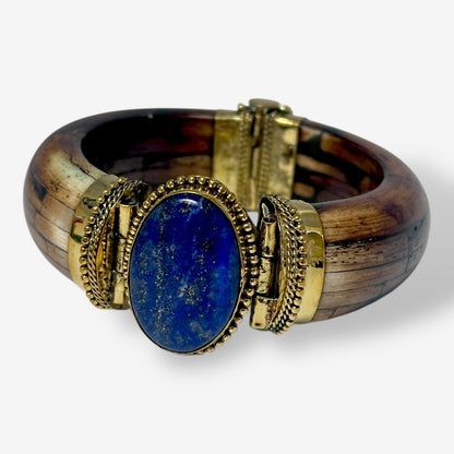 Brown Buffalo Bone Cuff