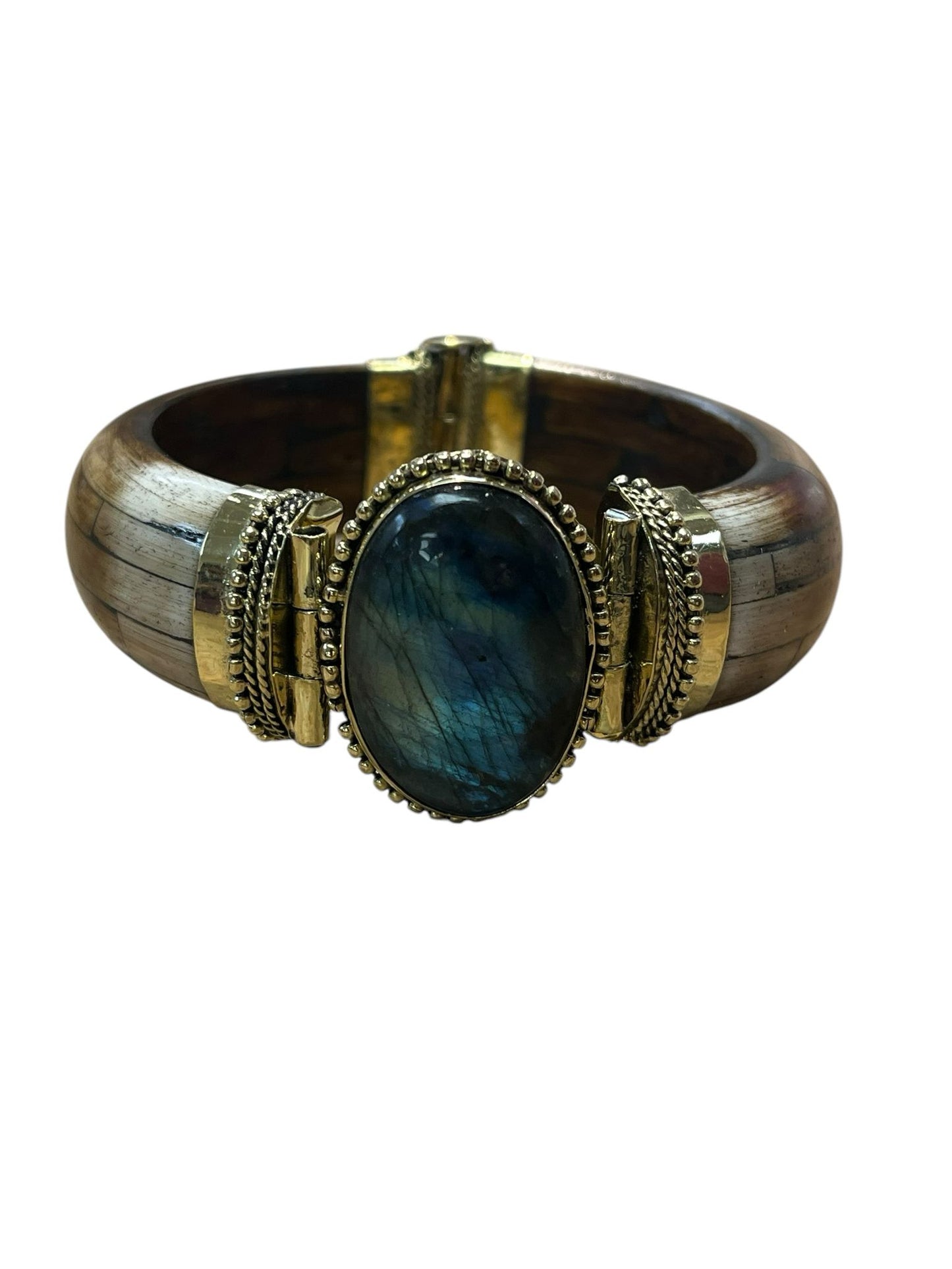 Brown Buffalo Bone Cuff