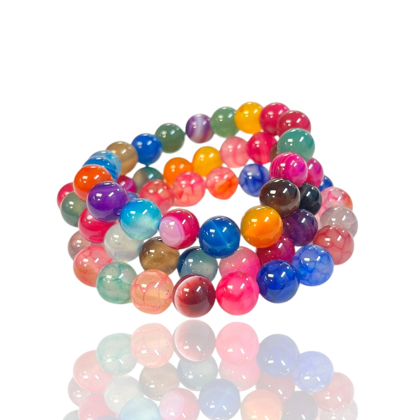 10mm bead bracelets - 2