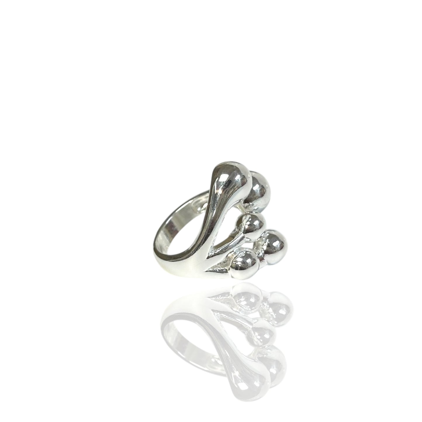 Silver Stack rings