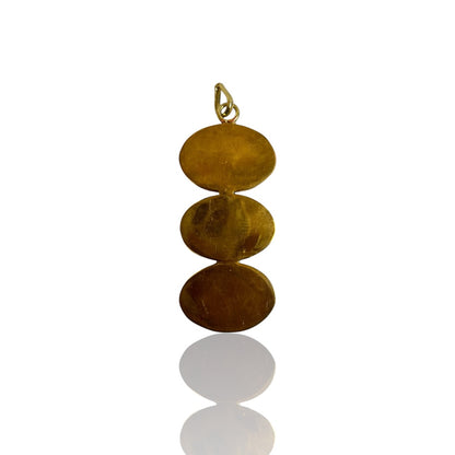 Celestial Trio Pendant Gunmetal