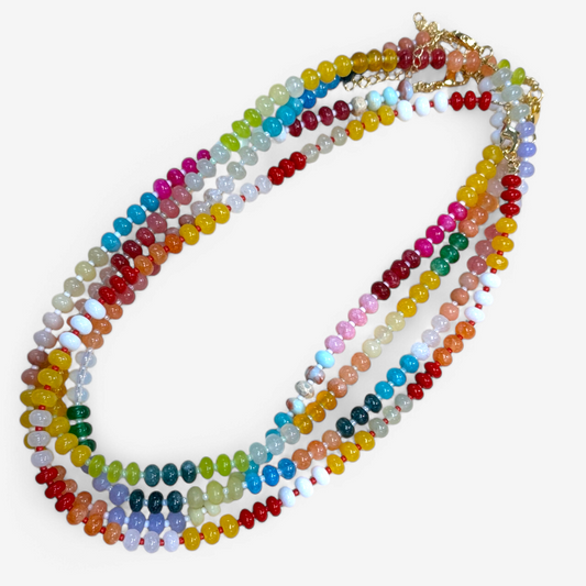 Chasing Rainbow Bead Necklaces