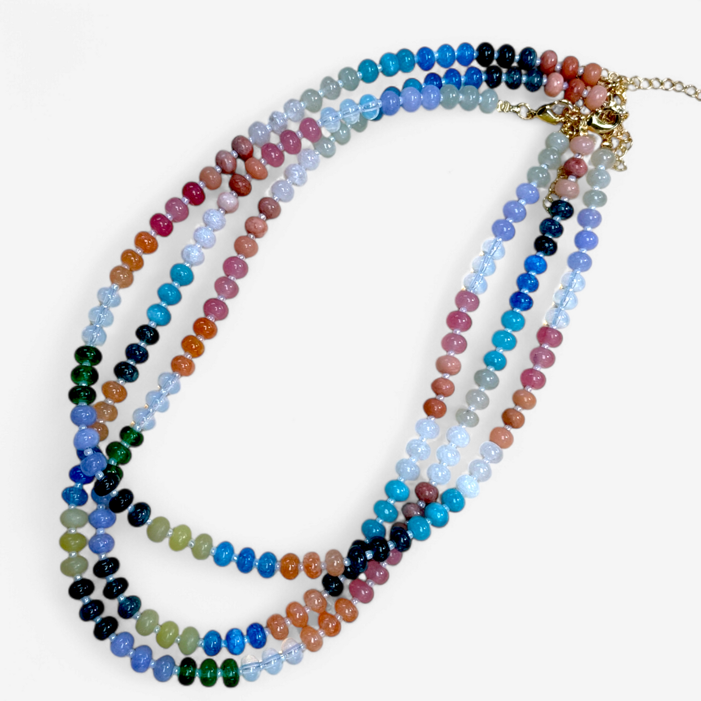 Chasing Rainbow Bead Necklaces