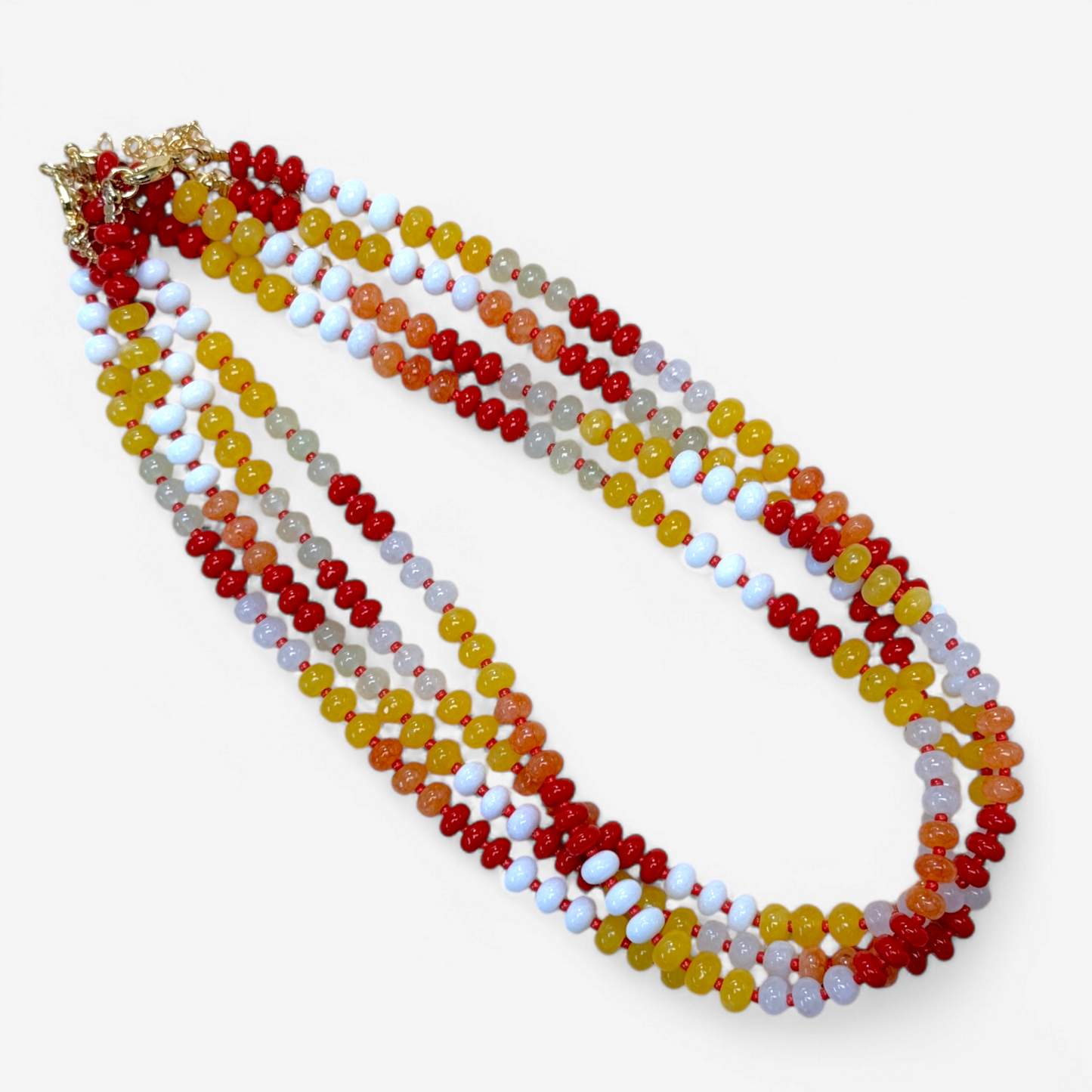 Chasing Rainbow Bead Necklaces