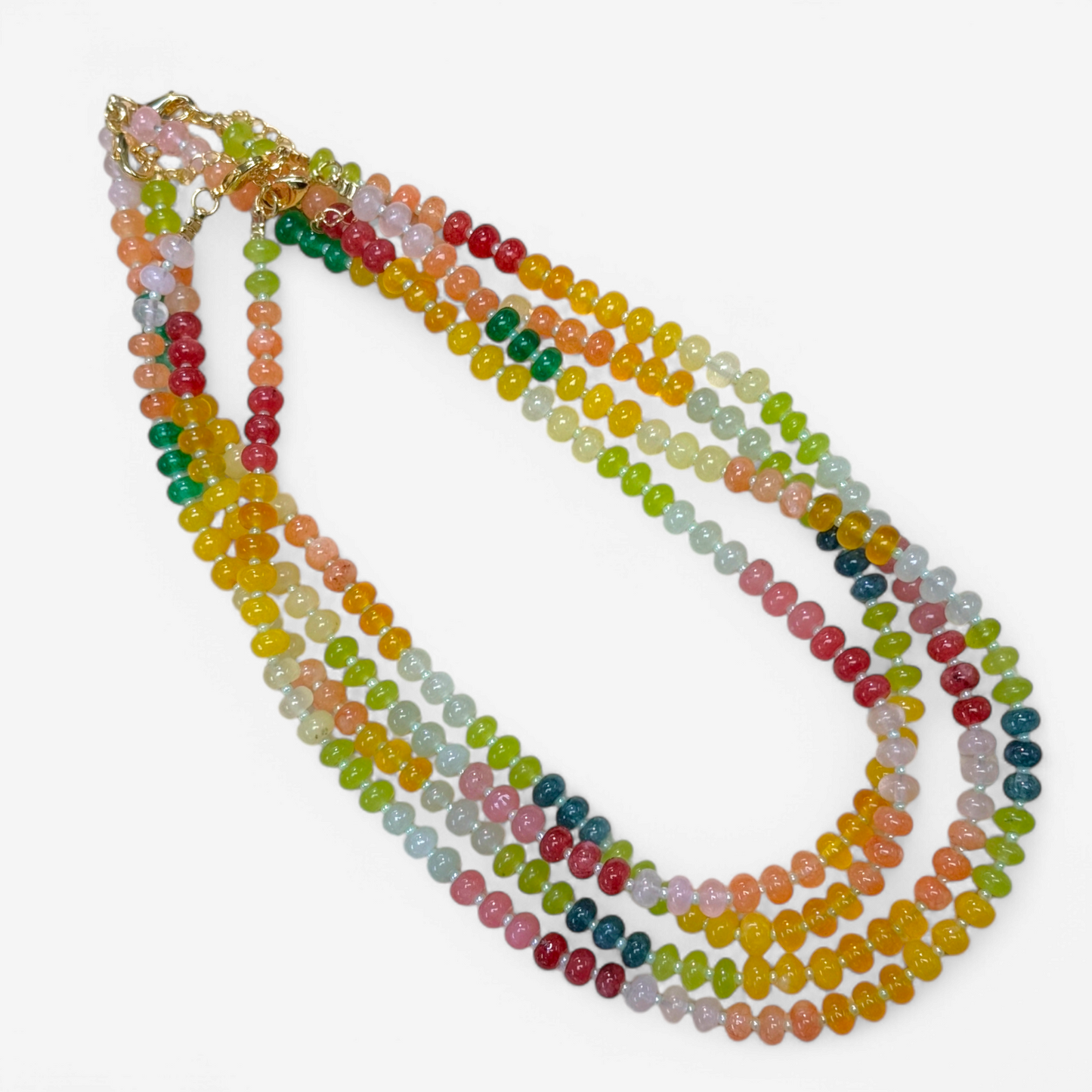 Chasing Rainbow Bead Necklaces