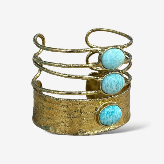 Chloe Cuff Amazonaite