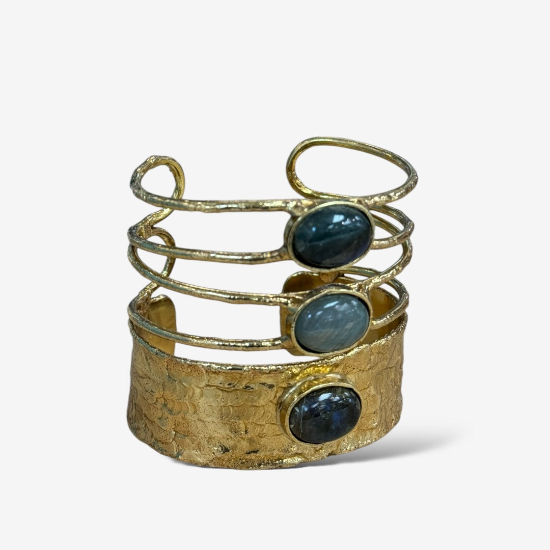 Chloe cuff Labradorite