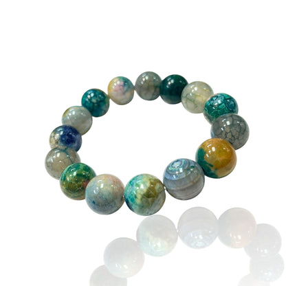 14mm Agate Candy bead bracelets