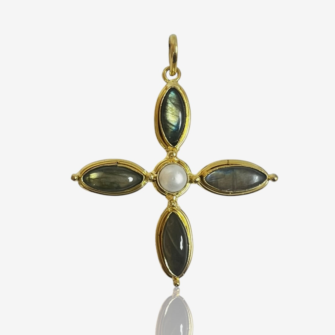 Aurora cross Pendant