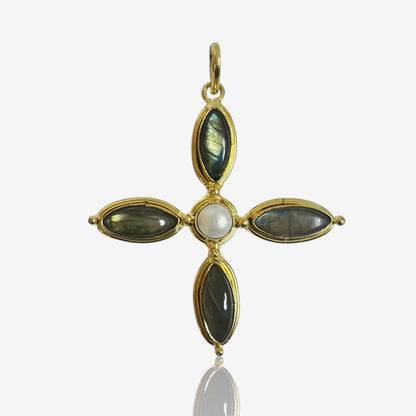 Aurora cross Pendant