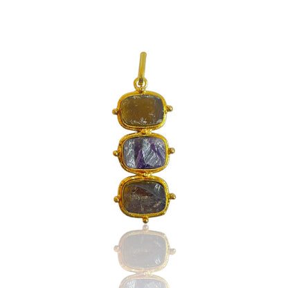 Donna Raw Stone Pendant