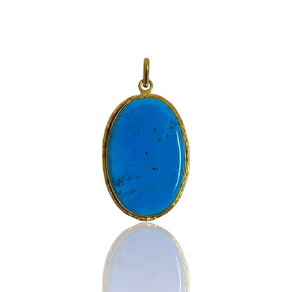 Elena Large Oval Pendants