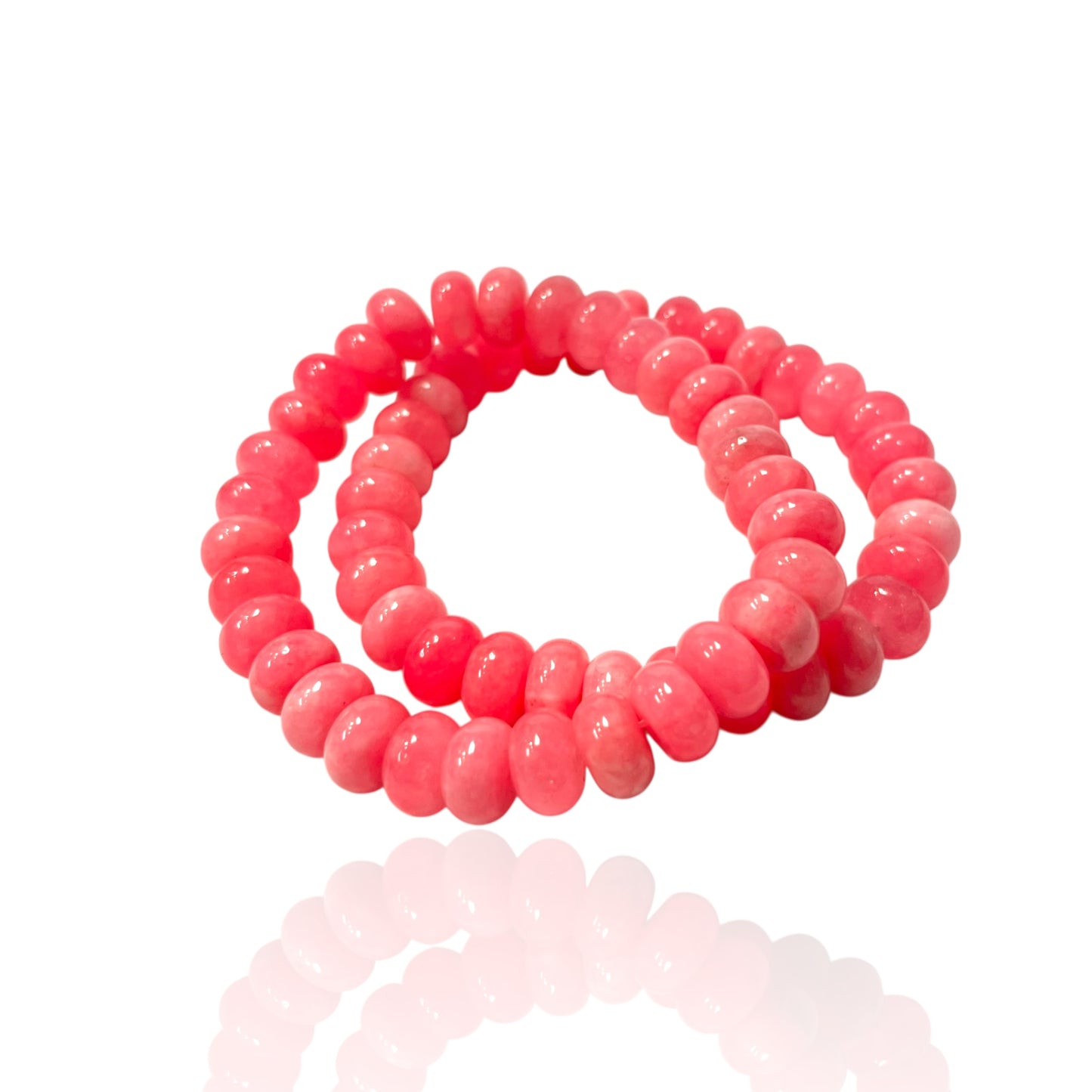 10mm Rondelle bead bracelet