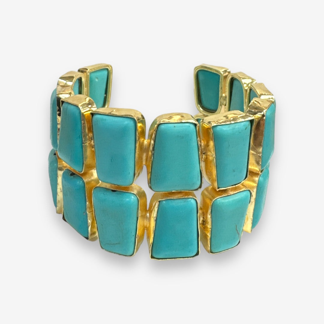 Delta Turquoise cuff