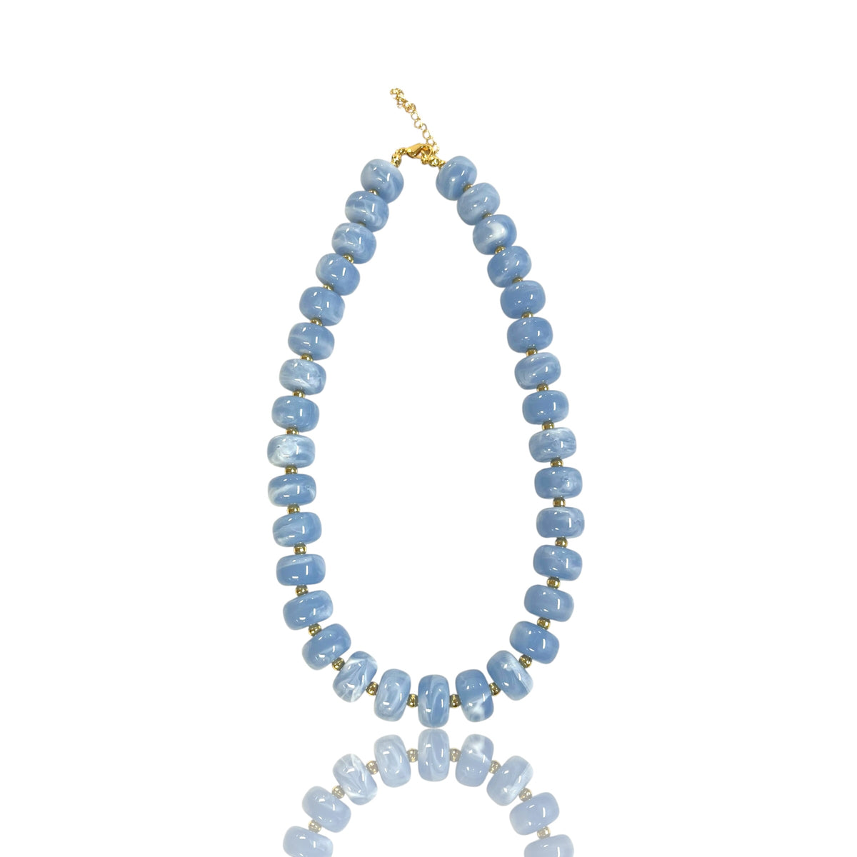 Disk Resin Bead choker